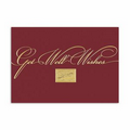 Get Well Greetings Get Well Card - Gold Lined White Envelope